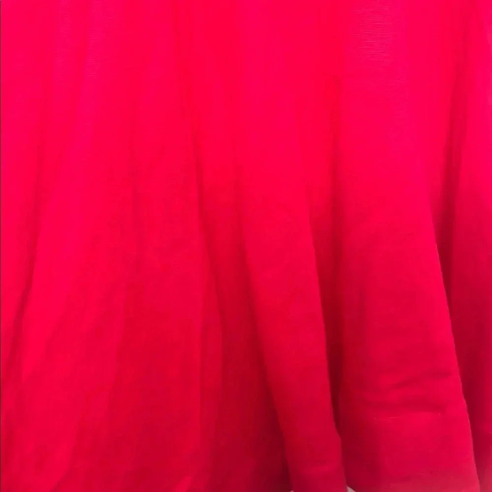 House of Harlow Pink Puff Sleeve Fit‎ Flare Linen Blend Dress Size 4 - Picture 9 of 11
